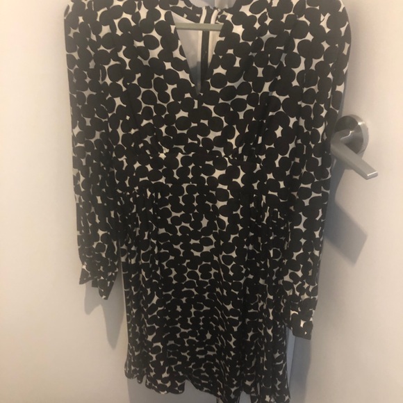 Silk print dress - Picture 2 of 4